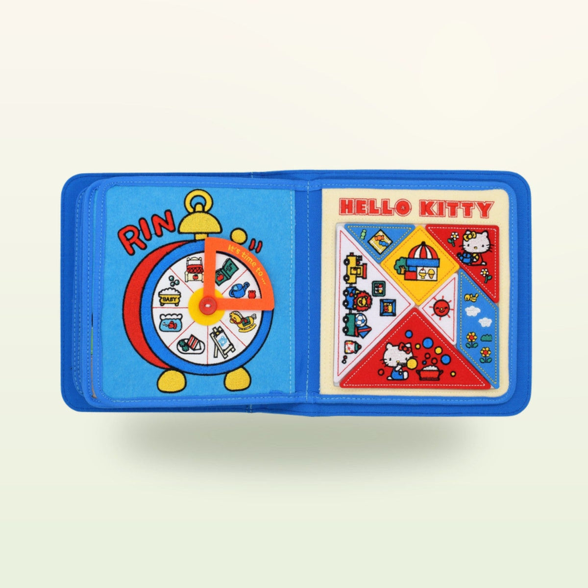 My First Book Hello Kitty (Blue) + Backpack Set