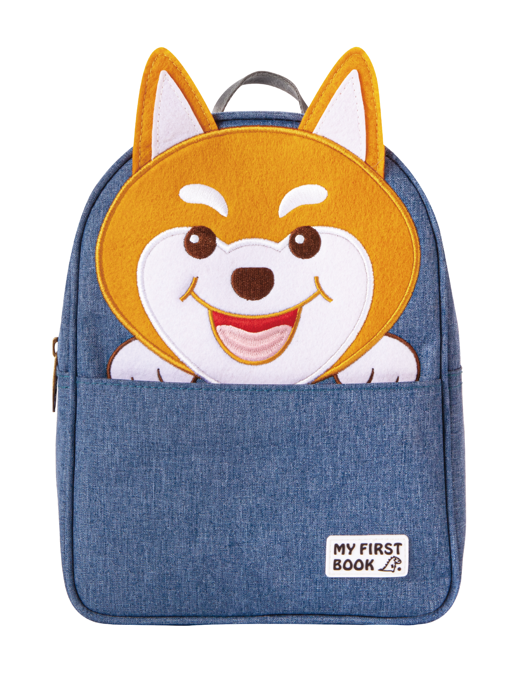 Kinder-Rucksack im Pet-Friends-Design von My First Book – passendes Zubehör zum Quiet Book
