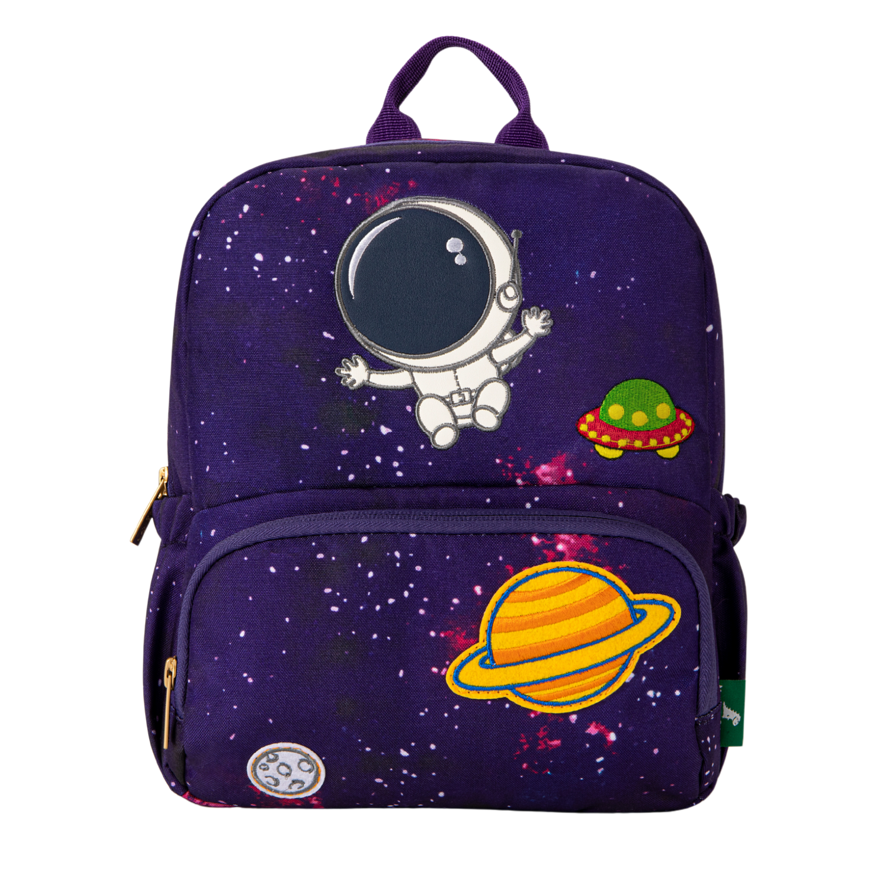 Kinder-Rucksack im Weltraum-Design von My First Book – passendes Zubehör zum Quiet Book