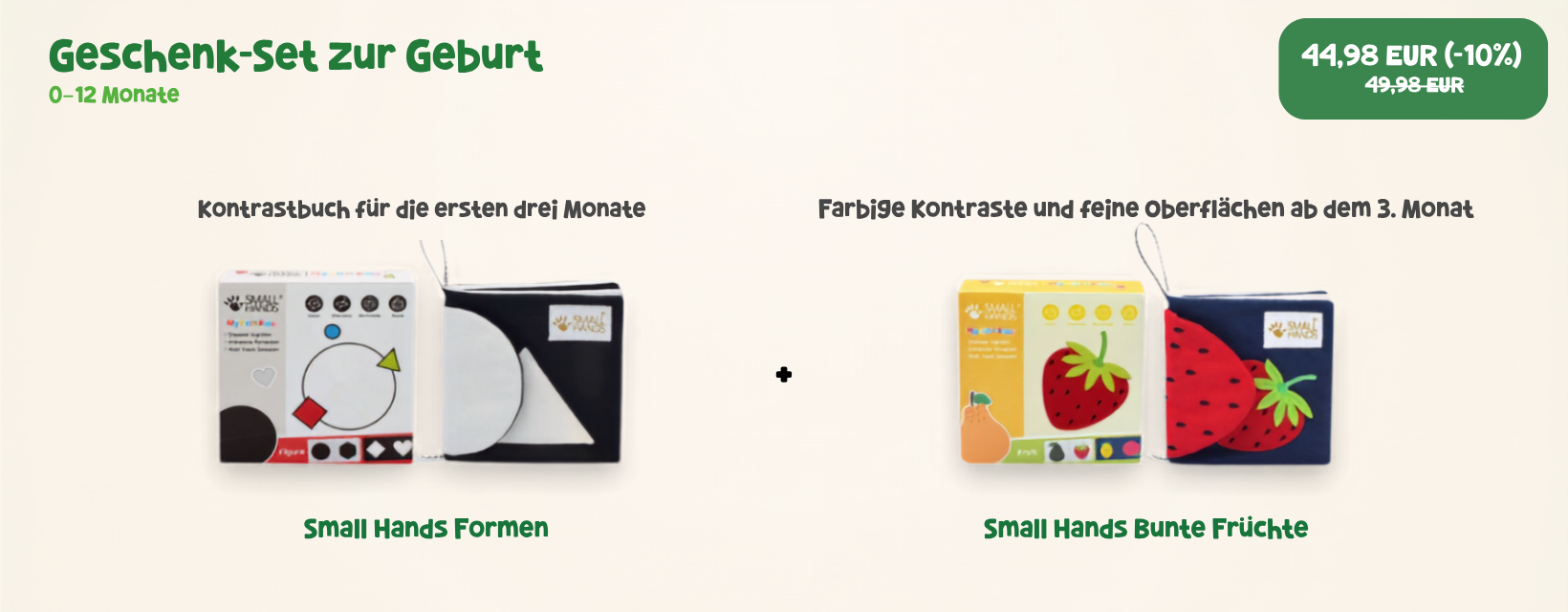 Geschenk-Set zur Geburt 0-12 Monate -10%
