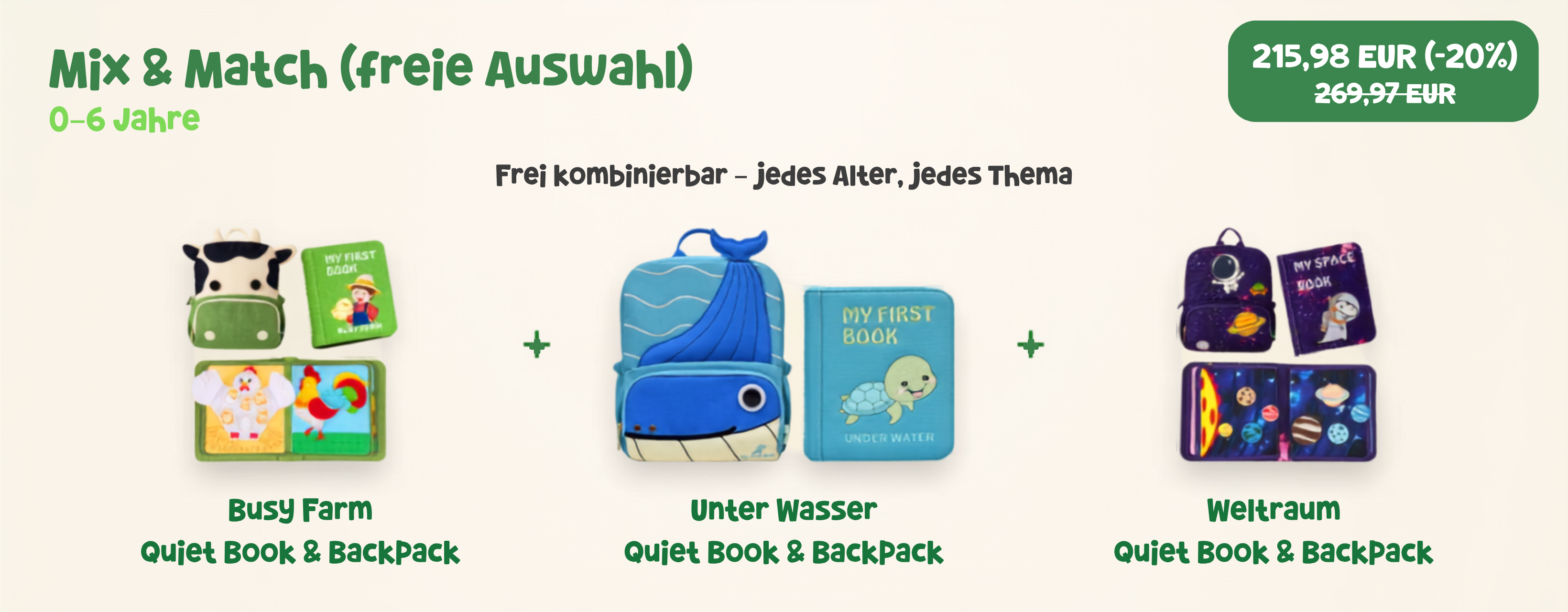 Mix & Match freie Auswahl -20%