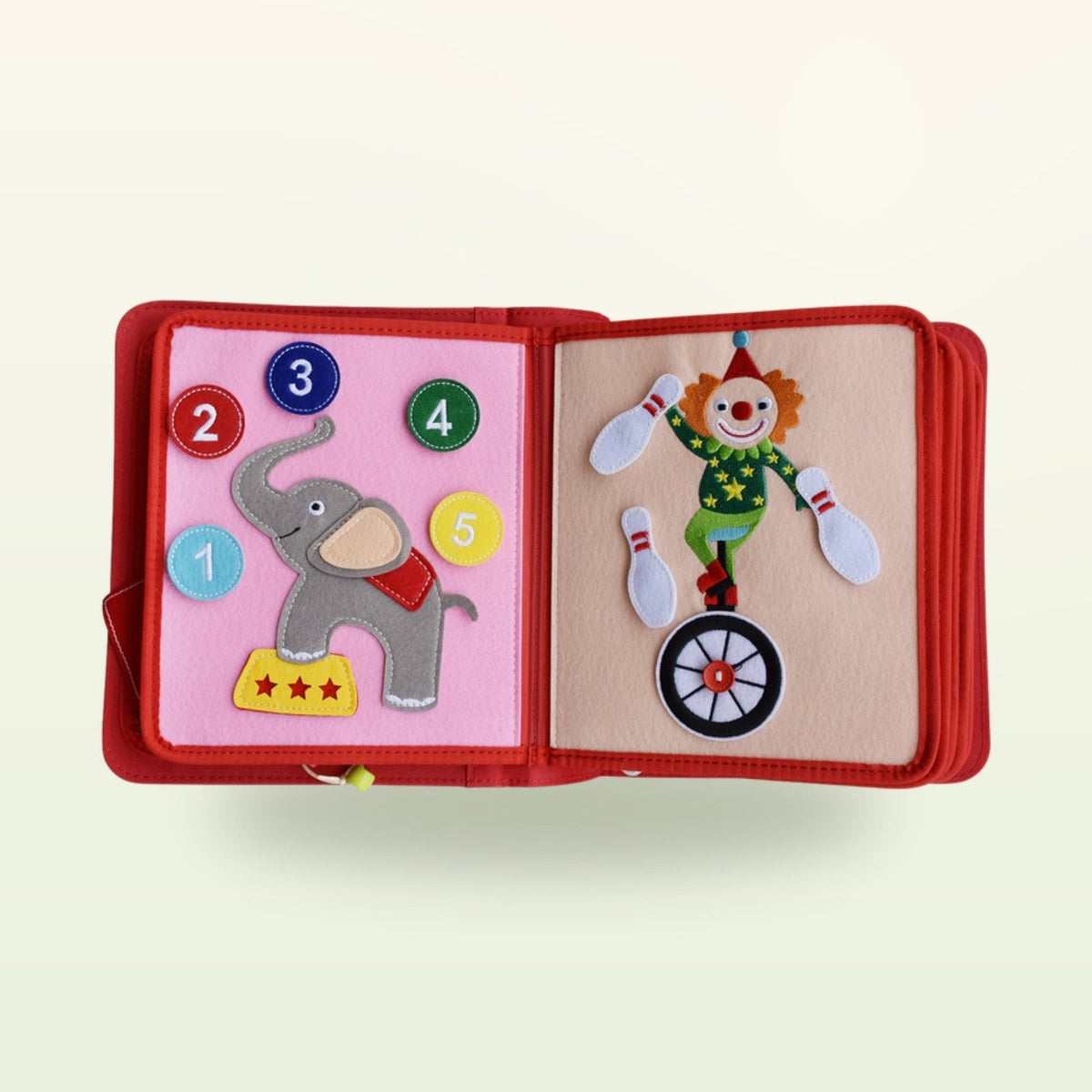 My First Book Circus Adventure + Backpack Set