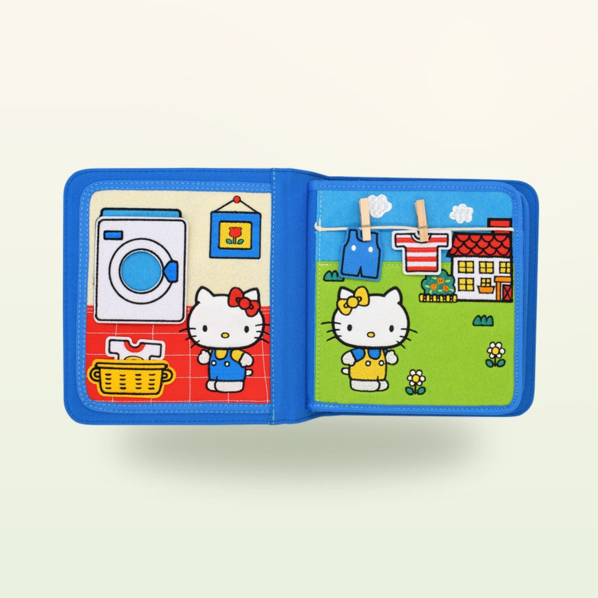 My First Book Hello Kitty (Blue) + Backpack Set