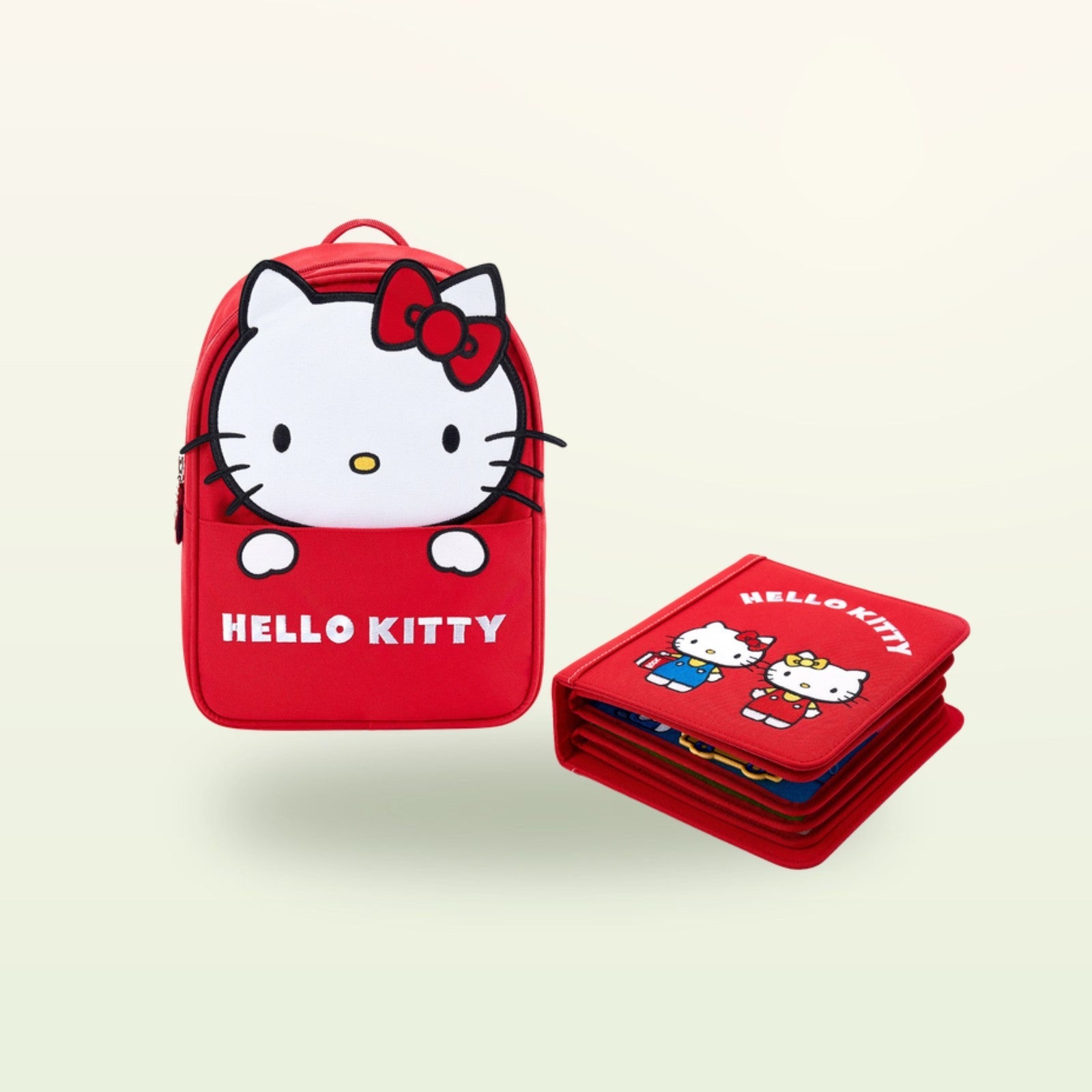 My First Book Hello Kitty (rouge) + Set avec sac à dos