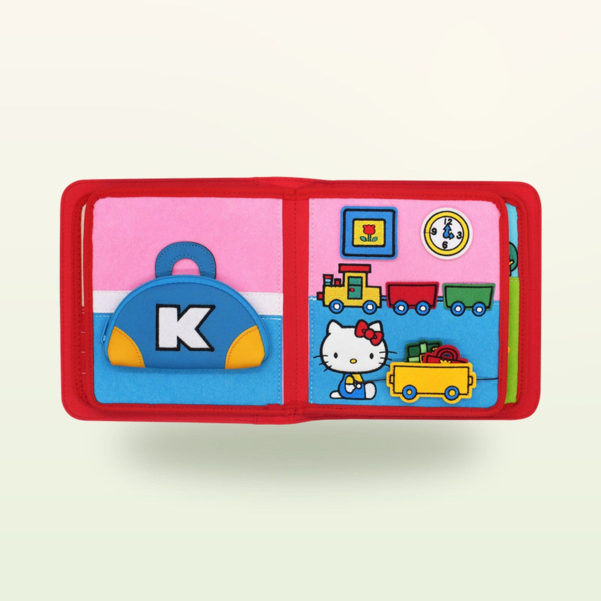 My First Book Hello Kitty (Red) + Backpack Set