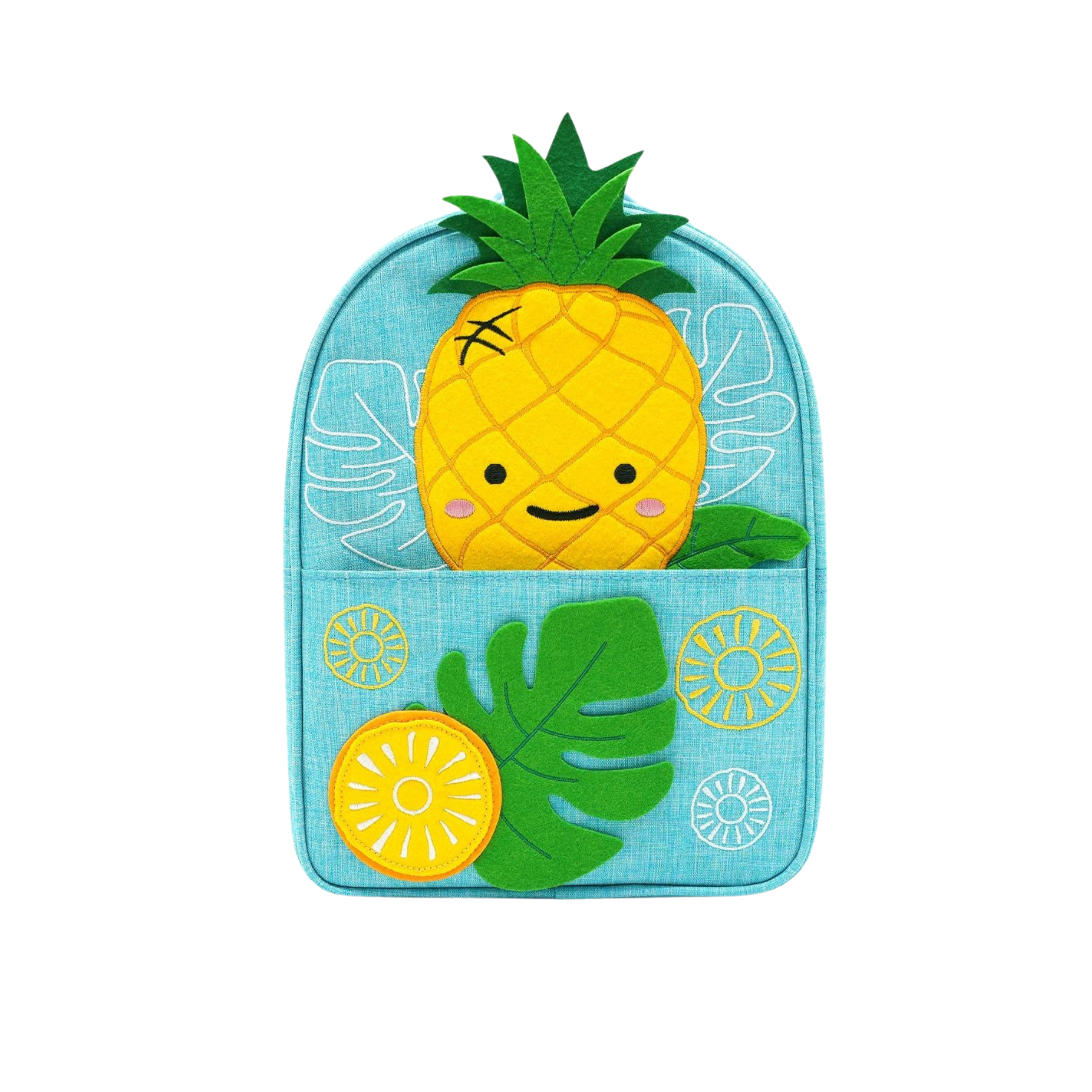 Kinder-Rucksack im Kleine-Feinschmecker-Design (Blau) von My First Book – passendes Zubehör zum Quiet Book