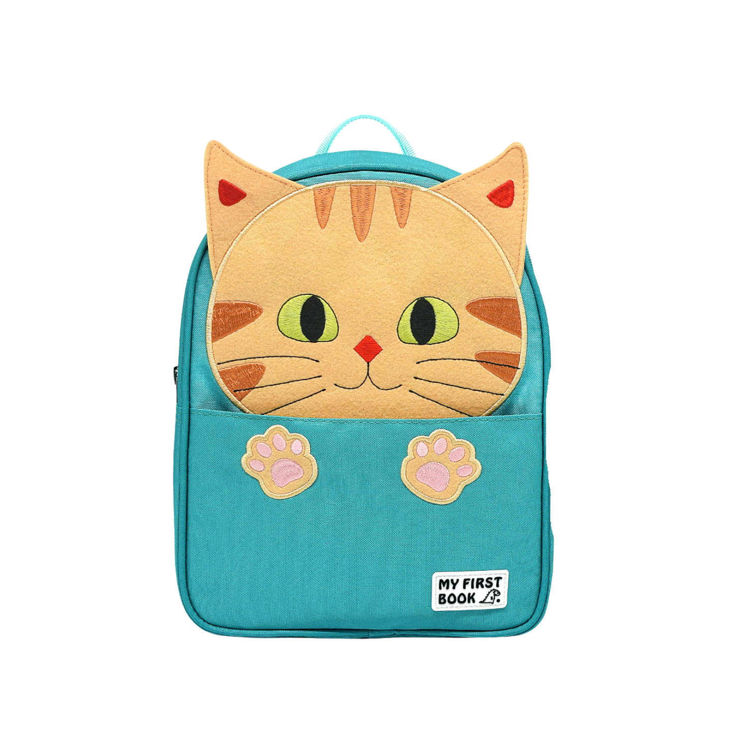 Kinder-Rucksack im Lucky-Cat-Design von My First Book – passendes Zubehör zum Quiet Book